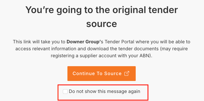KB - Original source - dont show box