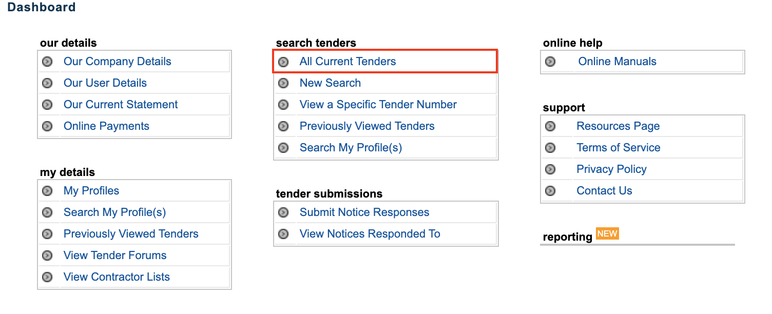 Downloading tender documents from a Buyer branded portal hosted by ...