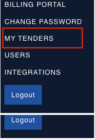KB - Account Menu - My Tenders