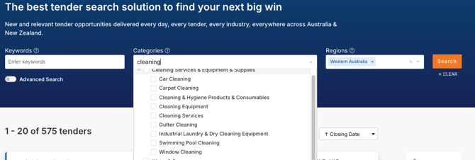 KB - Category Search