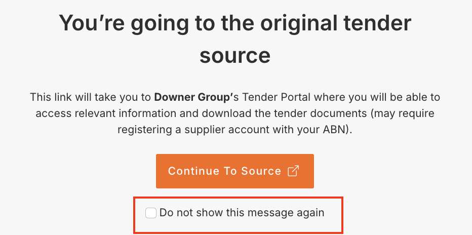 Downloading tender documents from a Buyer branded portal hosted by ...