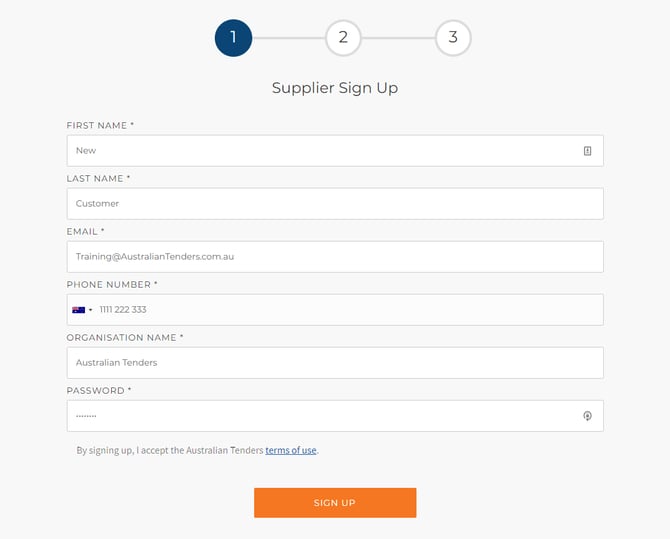 supplier sign up pg 1