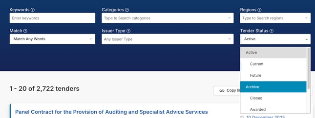 Advanced search bar image
